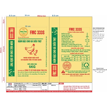 Đậm đặc cho gà siêu thịt - FMC 333S