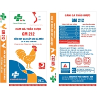 Hỗn hợp cao cấp cho gà màu ( từ 28 ngày - Xuất bán ) - GM 212