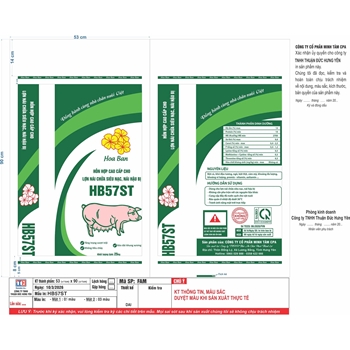 Hỗn hợp cao cấp cho lợn nái chửa siêu nạc, nái hậu bị - HB57ST