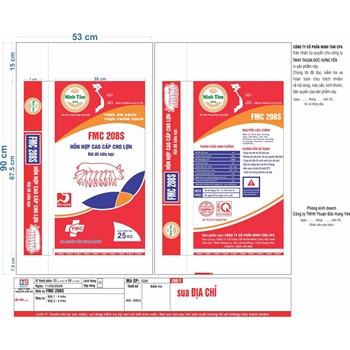Hỗn hợp cao cấp cho lợn nái nuôi con -  FMC 208S