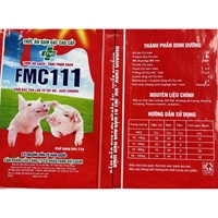 THỨC ĂN ĐẬM ĐẶC CAO CẤP CHO LỢN TỪ TẬP ĂN - XUẤT CHUỒNG FMC 111 TÚI ĐỎ